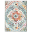Safavieh Crystal 4' x 6' Rug in Teal and Red