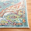Safavieh Crystal 5' x 8' Rug in Teal and Red