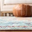 Safavieh Crystal 5' x 8' Rug in Teal and Red