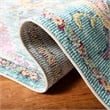 Safavieh Crystal 5' x 8' Rug in Teal and Red
