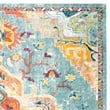 Safavieh Crystal 5' x 8' Rug in Teal and Red