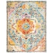 Safavieh Crystal 8' x 10' Rug in Teal and Red