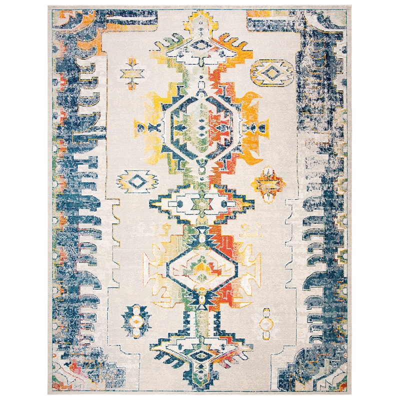 Safavieh Crystal 8' x 10' Rug in Blue and in Beige