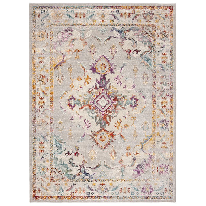 Safavieh Crystal 4' x 6' Rug in Beige and Yellow