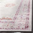 Safavieh Crystal 9' x 12' Rug in Red and Gray