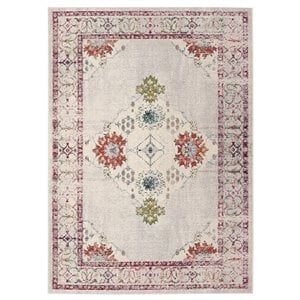 Safavieh Crystal 9' x 12' Rug in Red and Gray