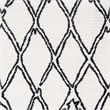 Safavieh Casablanca 5' x 8' Hand Tufted Wool Rug in Ivory and Black