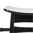 Safavieh Colbie 3 Piece Counter Height Dining Set in Black