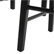 Safavieh Colbie 3 Piece Counter Height Dining Set in Black