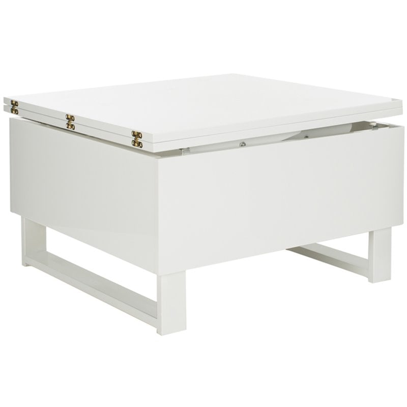 Safavieh Vanna Lift Top Coffee Table in White
