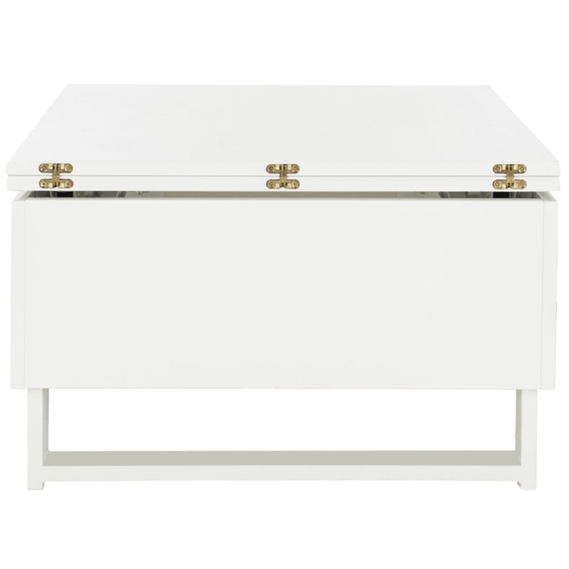Safavieh Vanna Lift Top Coffee Table in White