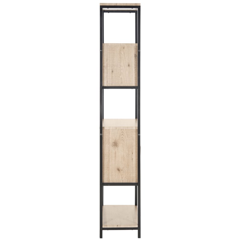 Safavieh Gabrielle Bookcase in Oak and Black