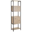 Safavieh Gabrielle Bookcase in Oak and Black