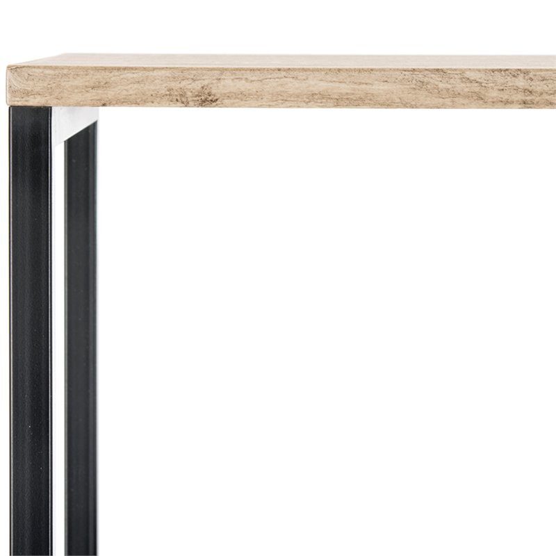 Safavieh Gabrielle Bookcase in Oak and Black