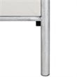 Safavieh Morris Full Metal Bed in Antique Silver