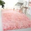 Safavieh 5' x 7' Faux Sheep Skin Rug in Pink