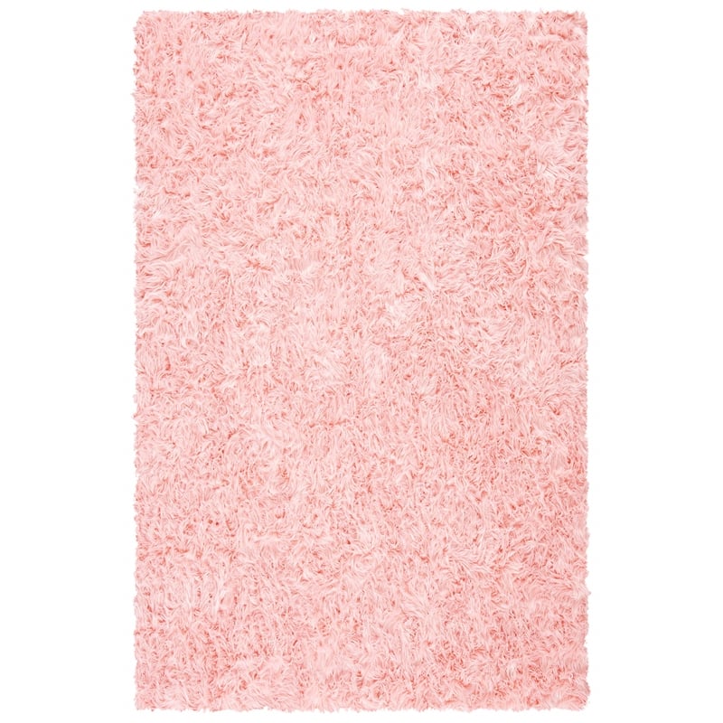 Safavieh 5' x 7' Faux Sheep Skin Rug in Pink