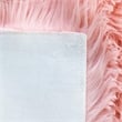 Safavieh 5' x 7' Faux Sheep Skin Rug in Pink