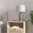 Safavieh Table Lamp in Gray and Gold (Set of 2)