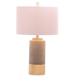 Safavieh Table Lamp in Gray and Gold (Set of 2)