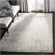 Safavieh Maharaja 8' x 10' Hand Knotted Rug in Light Blue and Ivory