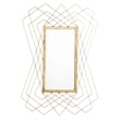 Safavieh Hazelton Decorative Mirror in Gold
