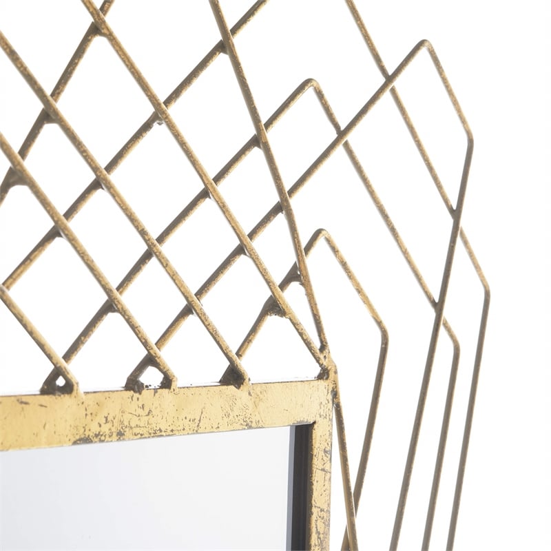 Safavieh Hazelton Decorative Mirror in Gold