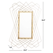 Safavieh Hazelton Decorative Mirror in Gold