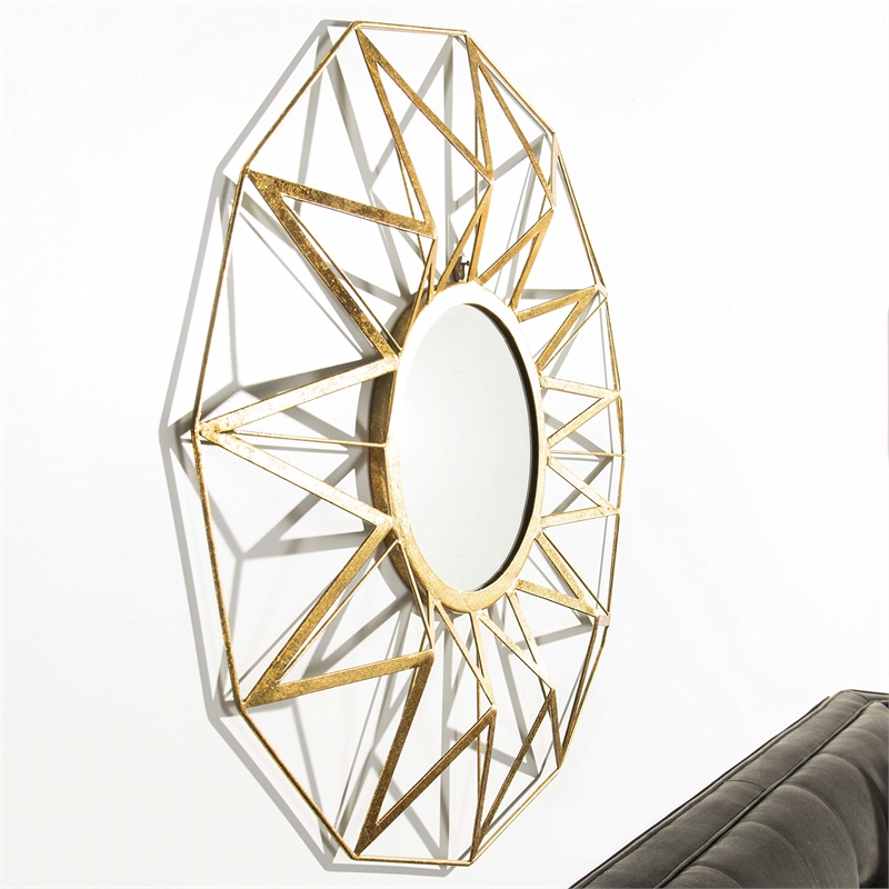 Safavieh Kilburn Decorative Mirror in Gold