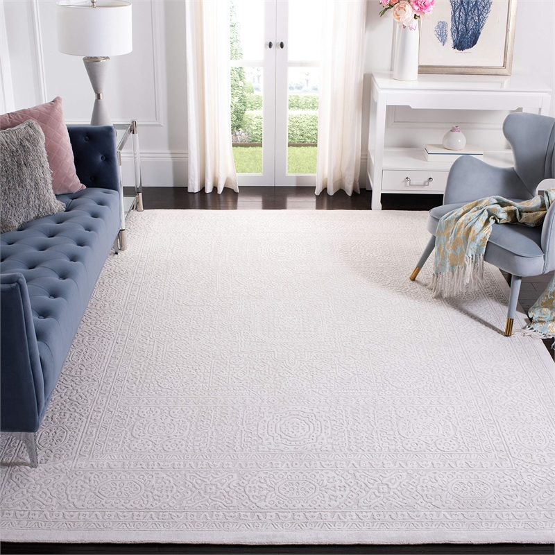 Safavieh Mirage 9' x 12' Hand Loomed Rug in Ivory
