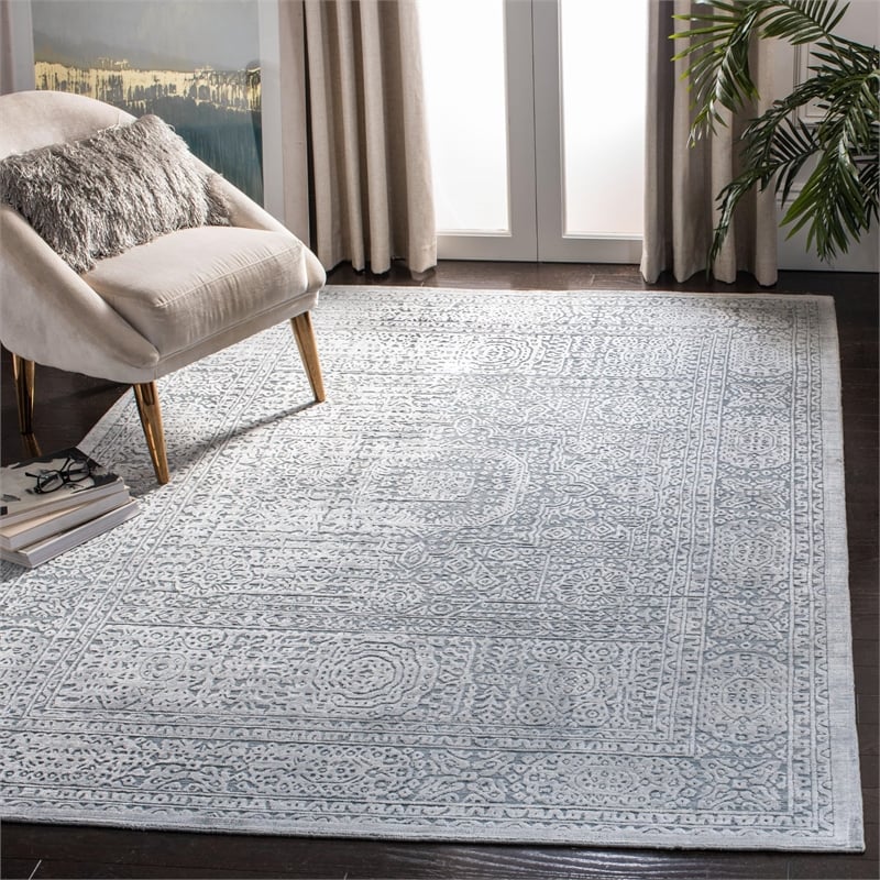Safavieh Mirage 6' x 9' Hand Loomed Rug in Sea and Blue