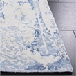 Safavieh Mirage 9' x 12' Hand Loomed Wool Rug in Ivory and Blue