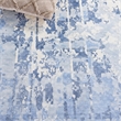 Safavieh Mirage 9' x 12' Hand Loomed Wool Rug in Ivory and Blue