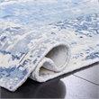 Safavieh Mirage 9' x 12' Hand Loomed Wool Rug in Ivory and Blue