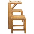 Safavieh Belamy Convertible Patio Bench in Natural
