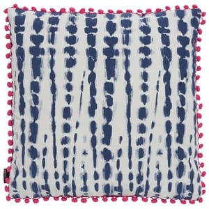 Safavieh Atalia 16&quot x 16&quot Throw Pillow in Pink and Cream