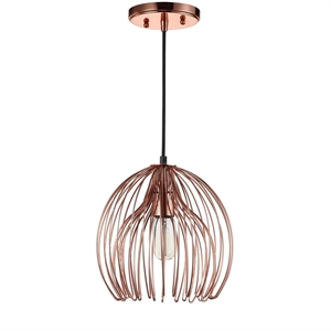 Safavieh Deena Pendant Light in Copper