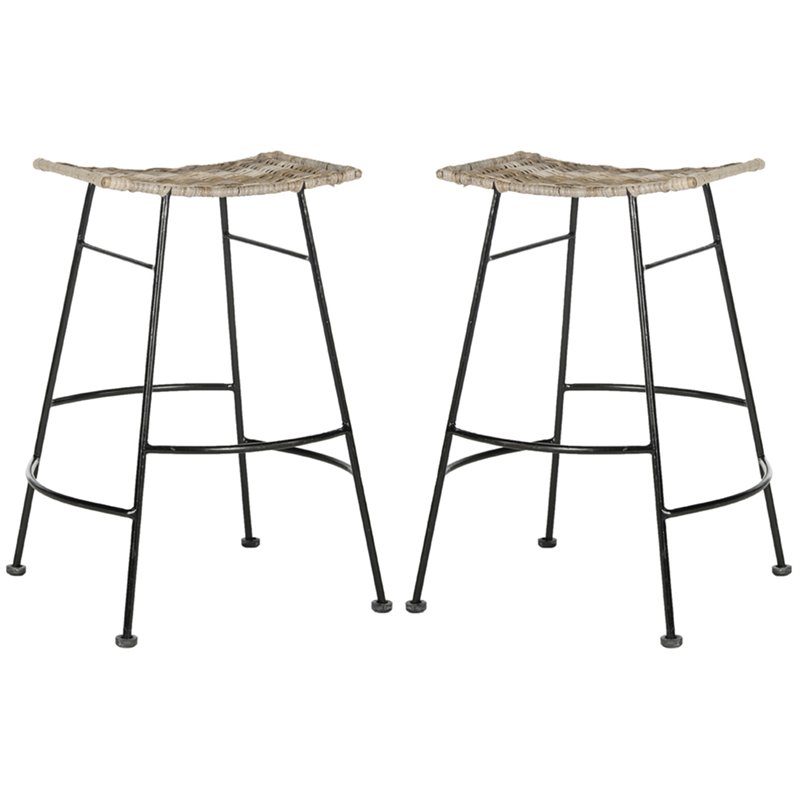 Safavieh Atara Gray Bar Stool Safavieh Atara Gray Bar Stool