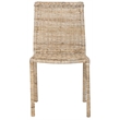 Safavieh Makassar Dining Side Chair in Brown (Set of 2)