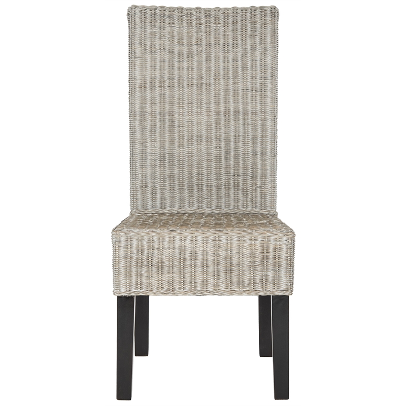 Safavieh Arjun Dining Side Chair in Antique Gray (Set of 2)