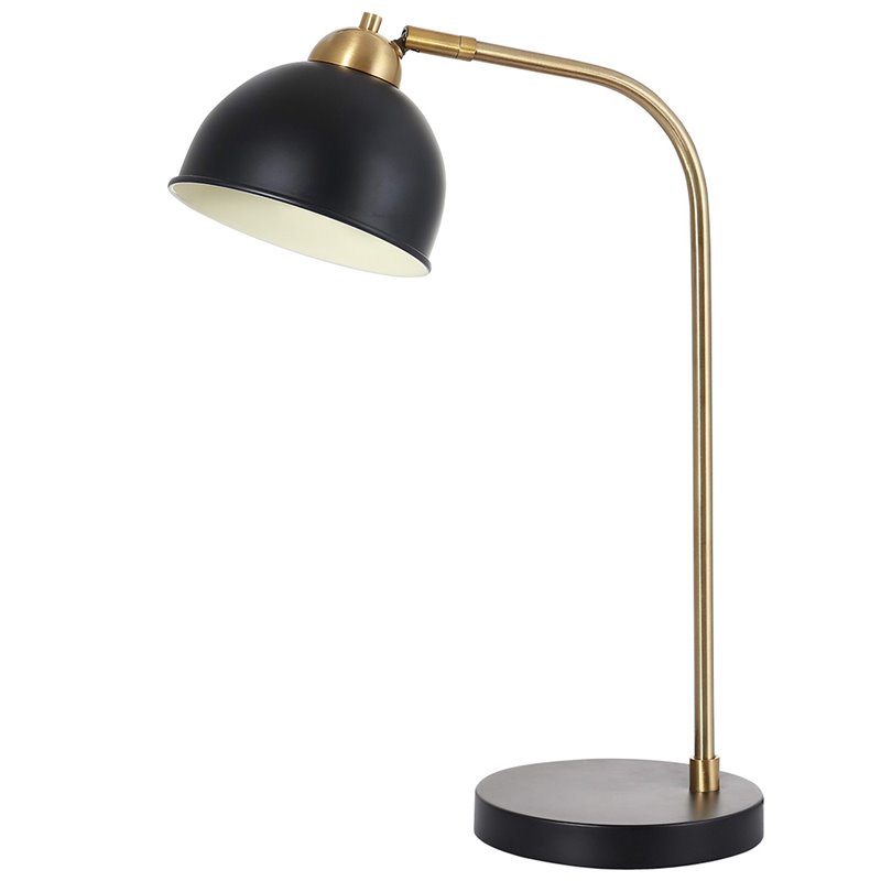 Safavieh Bilston Table Lamp in Black and Gold