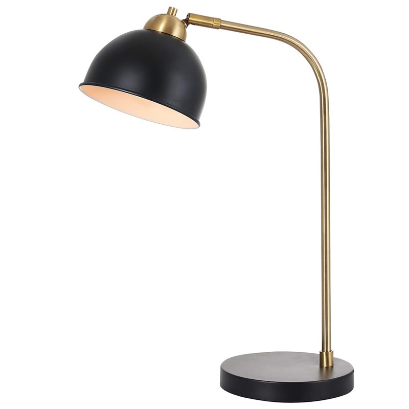 Safavieh Bilston Table Lamp in Black and Gold