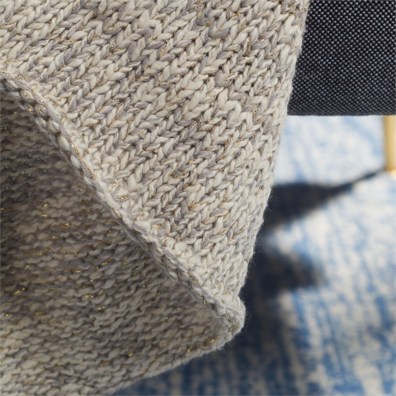 Safavieh Throw Blanket in Gray