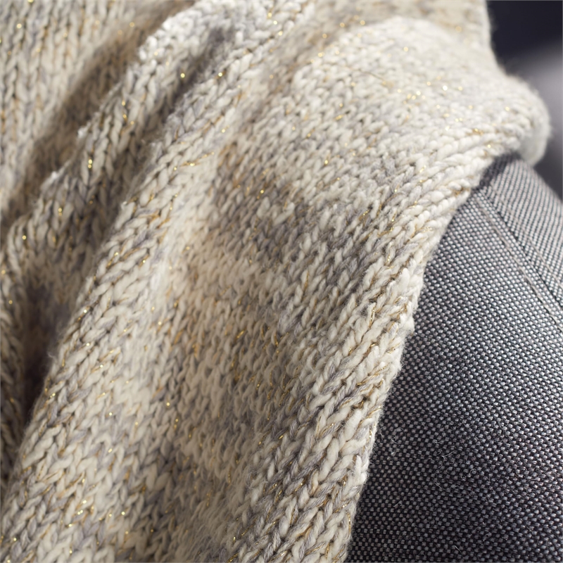 Safavieh Throw Blanket in Gray
