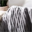 Safavieh Throw Blanket in Gray