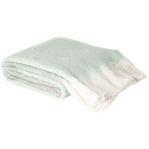 safavieh throw blanket in gray and aqua
