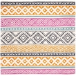 Safavieh Micro-Loop 5' Square Hand Tufted Wool Rug in Ivory and Rust