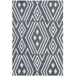 Safavieh Micro-Loop 4' x 6' Hand Tufted Wool Rug in Blue