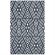 Safavieh Micro-Loop 8' x 10' Hand Tufted Wool Rug in Blue