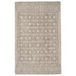 Safavieh Micro-Loop 4' x 6' Hand Tufted Wool Rug in Charcoal and Ivory